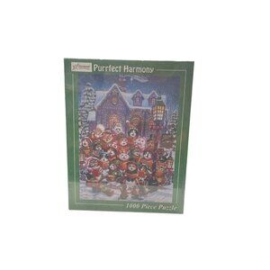 Vermont Christmas Company 1000 Piece "Purrfect Harmony" Jigsaw Puzzle